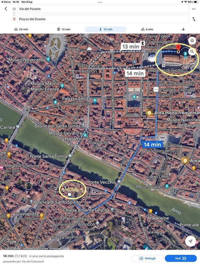 Uffizi & Santo Spirito Family/Groups Apartment Firenze Eksteriør billede